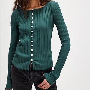 ✨NWOT Free People Tilly Long Sleeve Cardi✨